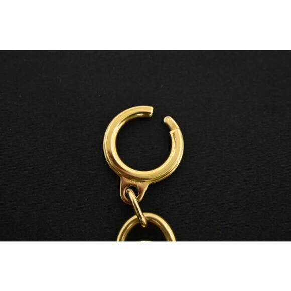 Louis Vuitton Anneau-clefs Gold Tone Key Holder Bag Charm Pouch Clip EUC - Picture 4 of 8